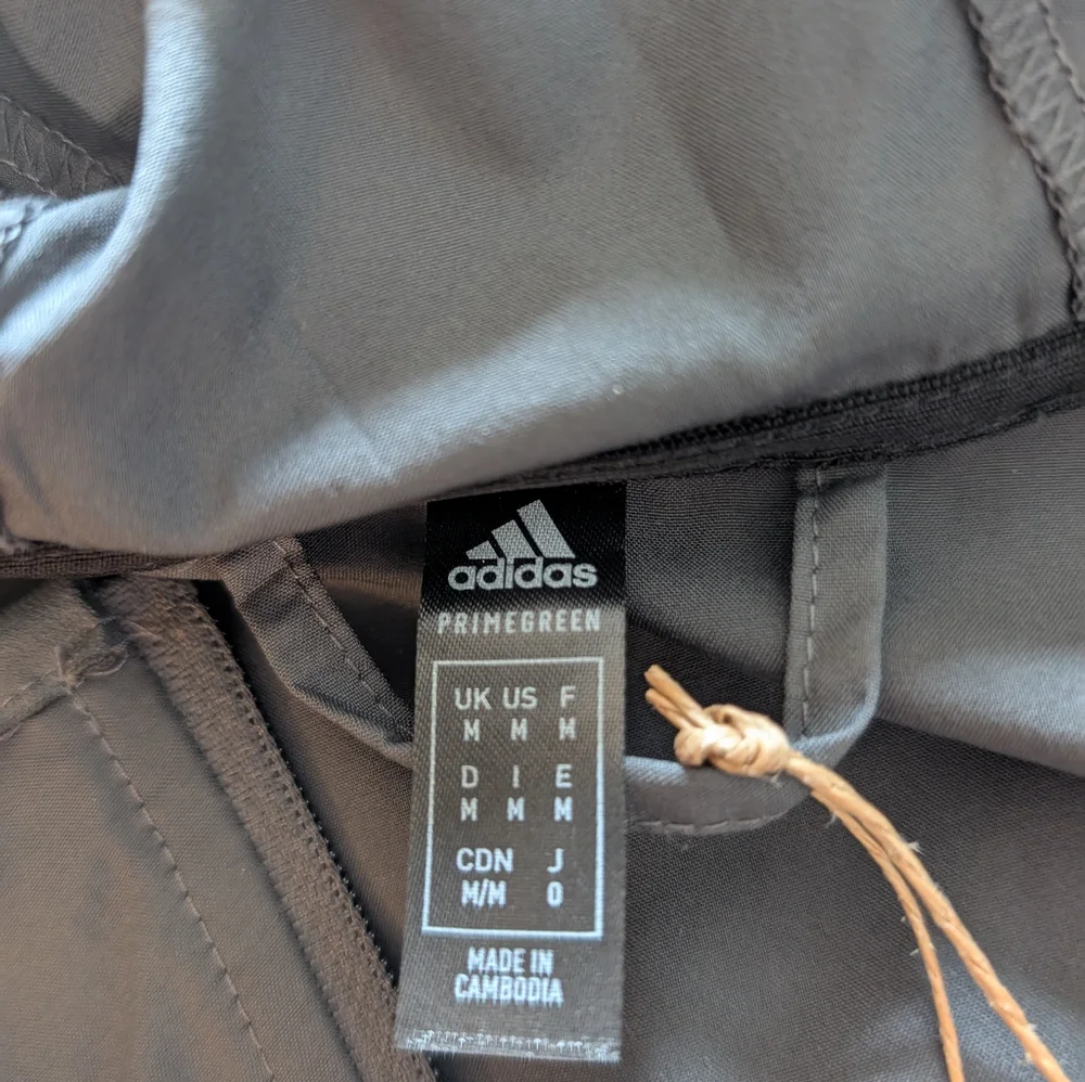 Adidas Windbreaker Play With Purpose Jacket NWT Size Medium
